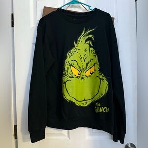 Old Navy Black Grinch Sweater